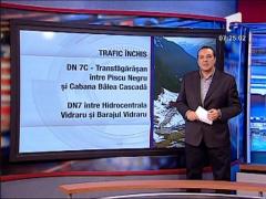 Trafic inchis pe Transfagarasan