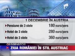 Ziua Romaniei pe partiile austriece