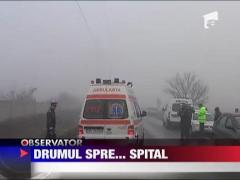 Drumul spre scoala s-a transformat intr-un cosmar