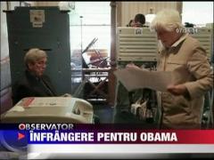 Infrangere pentru Obama