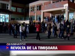 Revolta intr-un complex universitar din Timisoara