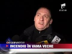 O terasa din Vama Veche s-a facut scrum