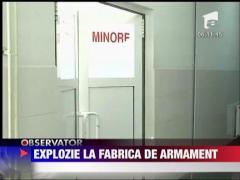Explozie la Uzina de Armament din Sadu