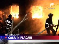 Casa in flacari in Arges