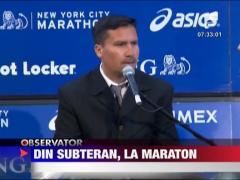 Un miner din Chile participa la un maraton in SUA