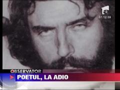 Poetul, la adio