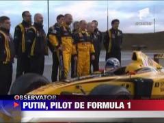 Vladimir Putin pilot de formula 1