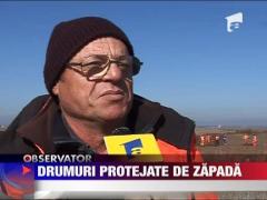 Drumuri protejate de zapada