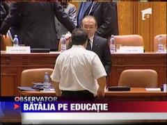 Batalia pe educatie