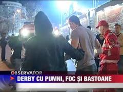 Derby cu pumni si picioare in Giulesti