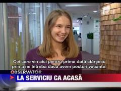 La serviciu, ca acasa