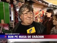Pretul bunatatilor de pe masa de Craciun