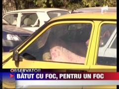 Batut cu foc, pentru un foc