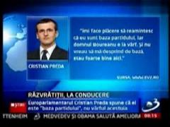 Elena Udrea il vrea pe europarlamentarul Cristian Preda in conducerea PDL