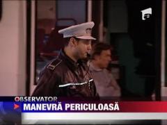 O soferita a trimis un om direct in spital