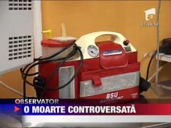 O moarte controversata