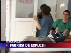 UPDATE / Explozie la sectia de munitie a uzinei Sadu