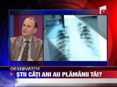 Stii cati ani au plamanii tai?