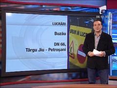 Drumuri in lucru pe  DN10 Chirilesti - Siriu