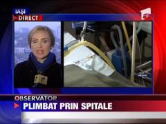Un barbat strivit de un mal de pamant plimbat prin spitale