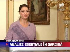 Felicia: Analize esentiale in timpul sarcini