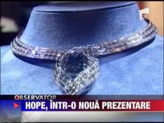 Diamantul Hope, intr-o noua prezentare