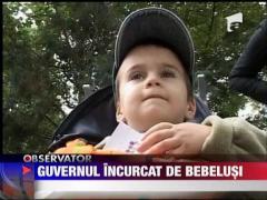 Guvernul incurcat de bebelusi