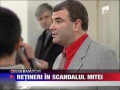 Retineri in scandalul mitei de la Interne