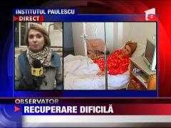 Recuperare dificila pentru profesoara Cristiana Anghel