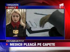 Medicii pleaca pe capete