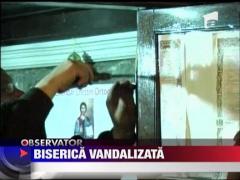 Biserica vandalizata in Arad