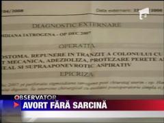 Avort fara sarcina