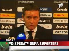 Mihai Stoica, "disperat" dupa suporteri