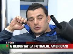 Sorin Socol, indragostit de fotbalul american