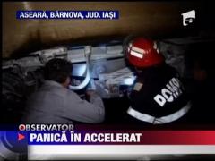Panica in tren! Incendiu in acceleratul Iasi-Galati