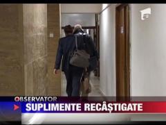 Suplimente recastigate de functionarii publici din Ploiesti