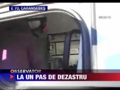 Pericol de explozie pe Drumul European 70