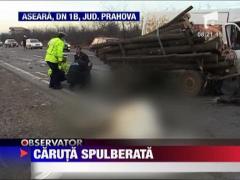 Accident cumplit pe Drumul National 1B