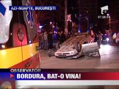 Accident spectaculos in Capitala