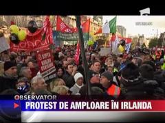 Protest de amploare in Irlanda