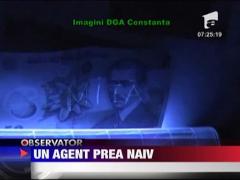 Agent prea naiv! Flagrant cu mita
