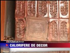 Calorifere de decor intr-o scoala din Gorj