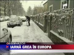 Iarna grea in Europa