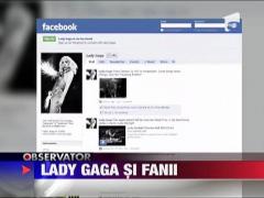 Lady Gaga are mai multi fani pe facebook decat populatia Romaniei
