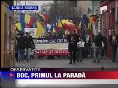 Boc, primul la parada