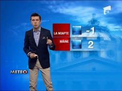 Vremea pentru urmatoarele 3 zile