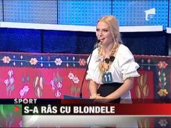 Hagi s-a ras cu blondele