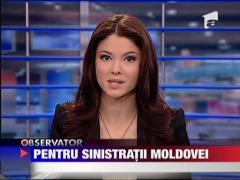 Mos Craciun a venit mai devreme la sinistratii Moldovei