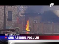 Israelul este in continuare sub asediul flacarilor