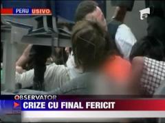 UPDATE / Situatie dramatica, dar cu final fericit in capitala statului Peru